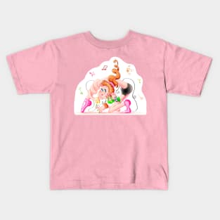 Elastic aerobic Girl - Dance until you can't Kids T-Shirt